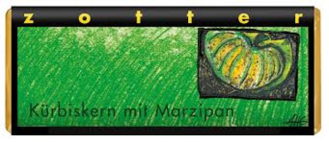 Zotter Bio tökmag-marcipán 70g